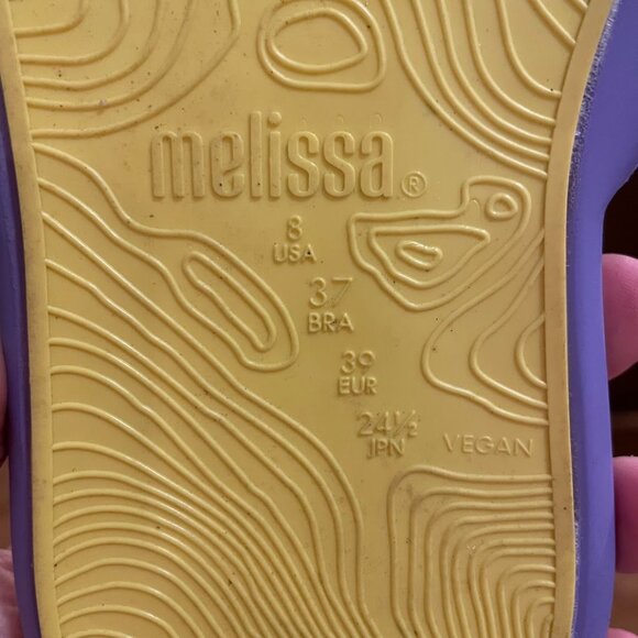 Melissa Shoes Free Bloom Slides Lilac - Picture 5 of 5